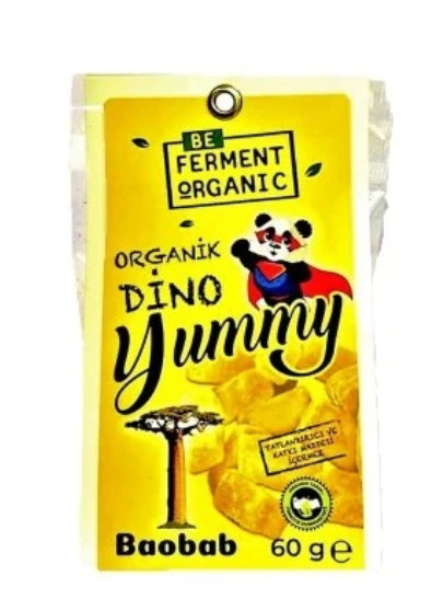 Beferment Organic Baobab Yummy 60 g x 4 Adet