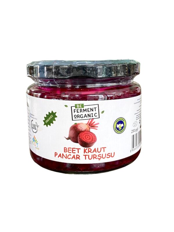 Beferment Organic Beetkraut Pancar Turşu 250 g x 4 Adet