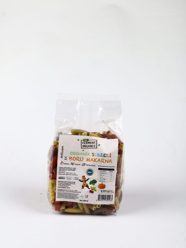 Beferment Organic Boru Makarna 200 g x 4 Adet