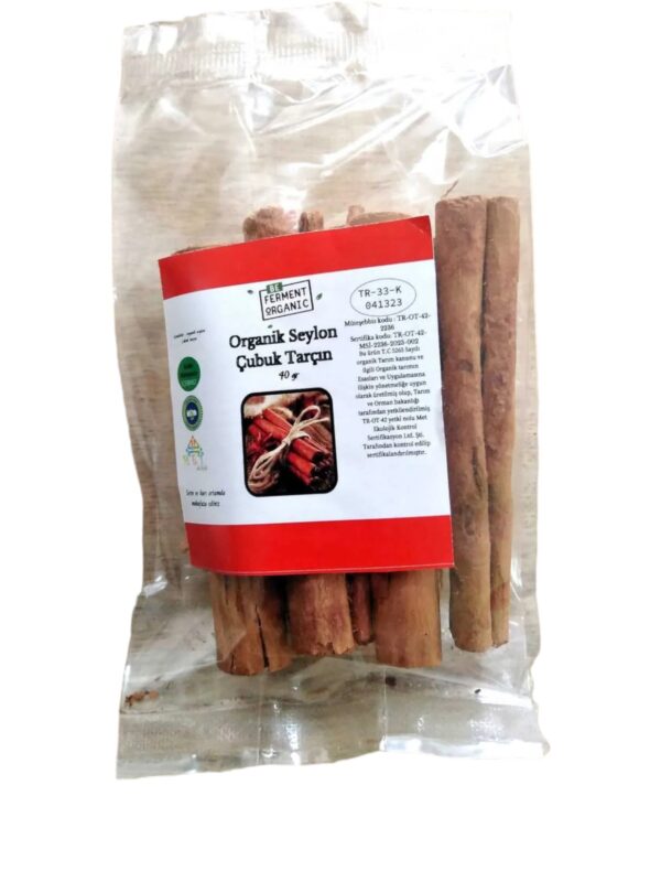 Beferment Organic Çubuk Tarçın 40 g x 4 Adet