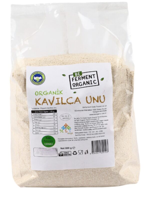 Beferment Organic Kavılca Unu 800 g x 4 Adet