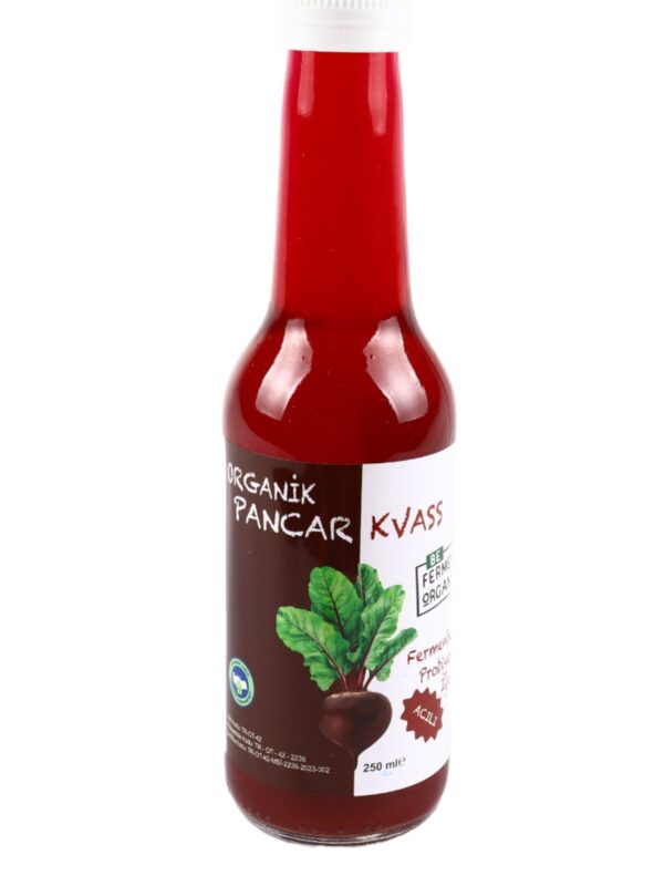 Beferment Organic Pancar Kvass Acılı 250 mL x 4 Adet