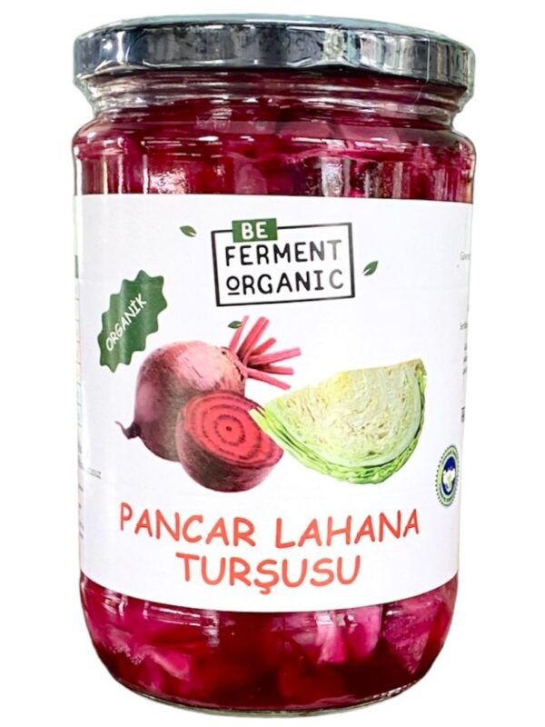 Beferment Organic Pancar + Lahana Turşusu 660 gr x 4 Adet