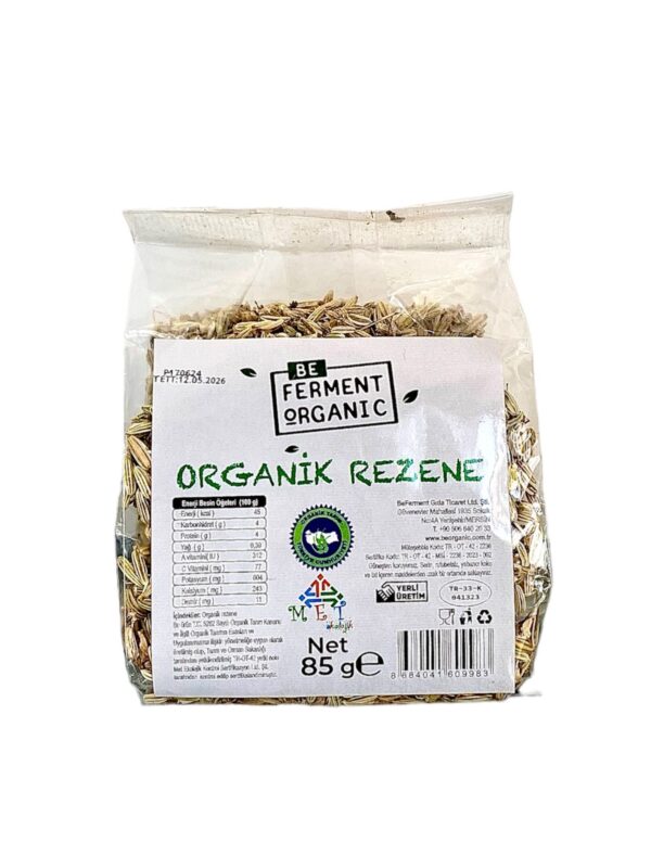 Beferment Organic Rezene 85 g x 4 Adet