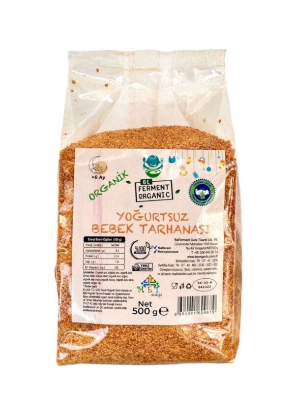 Beferment Organic Yoğurtsuz Tarhana 500 g x 4 Adet