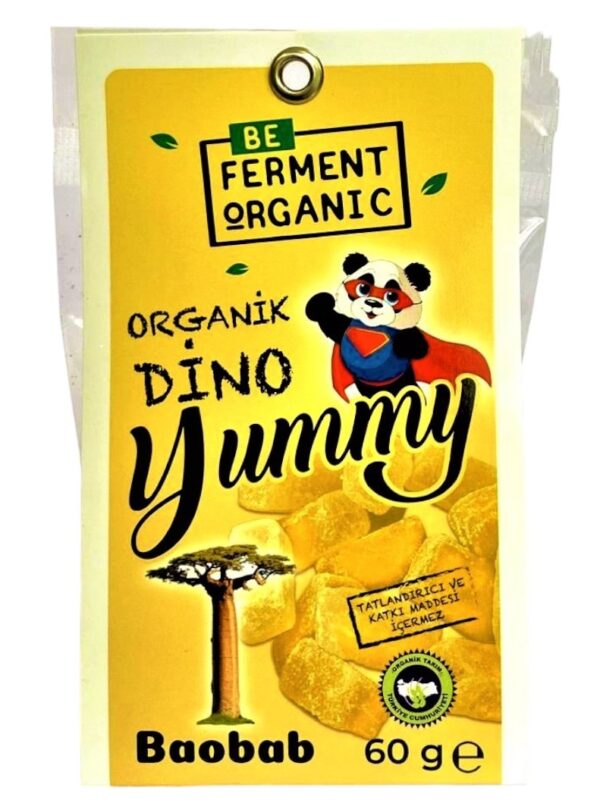 Beferment Organic Zencefil & Zerdeçal Yummy 60 g x 4 Adet