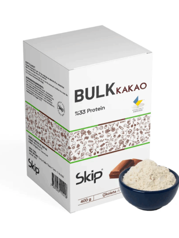 Bulk Proteince Zenginleştirilmiş Çikolatalı 400 g İçecek Tozu x 3 Adet