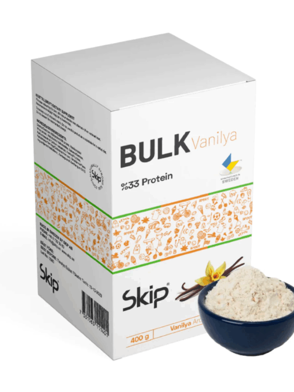 Bulk Proteince Zenginleştirilmiş Vanilyalı 400 g İçecek Tozu x 3 Adet