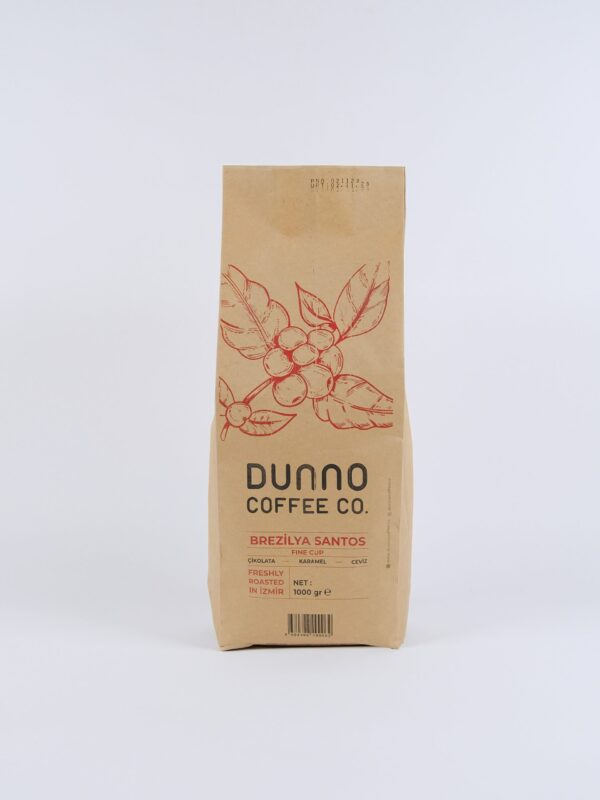 Dunno Brezilya Santos Fine Cup Öğütülmüş Kahve 1 kg
