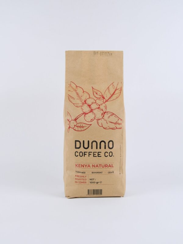 Dunno Kenya Natural Öğütülmüş  Kahve 1 kg