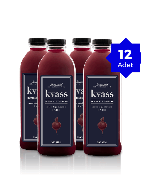 Fermentel Karışık Kvass 990 mL x 12 Adet