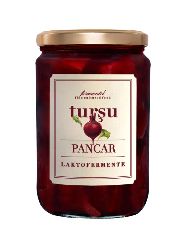 Fermentel Laktofermente Pancar Turşusu 660 mL x 12 Adet