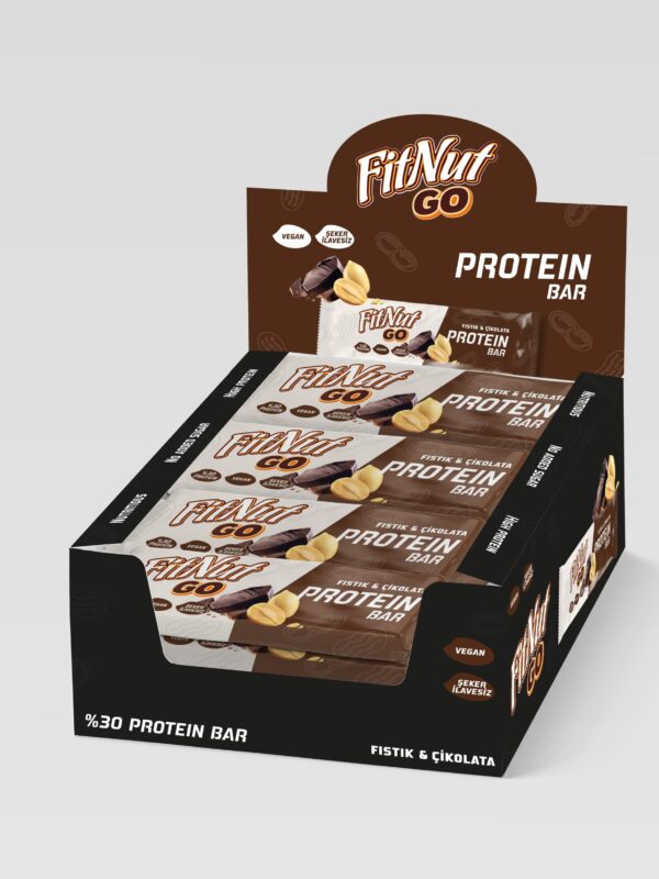 FitNut Go Kakaolu %30 Protein Bar 40 g x 24 Adet