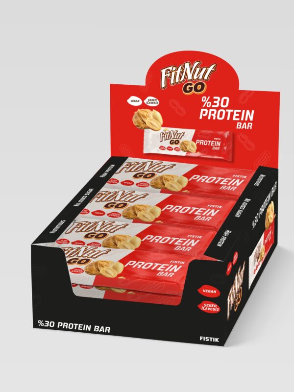 FitNut Go Sade %30 Protein Bar 40 g x 24 Adet