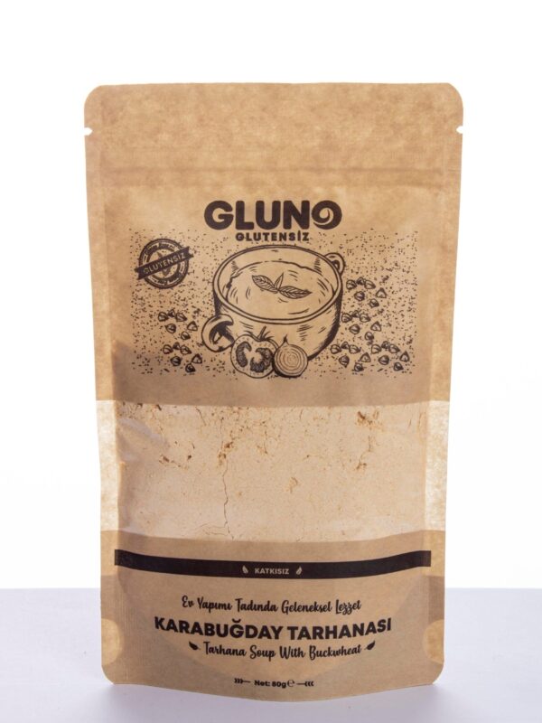 Gluno Glutensiz Karabuğday (Greçka) Tarhana Çorbası 80 g
