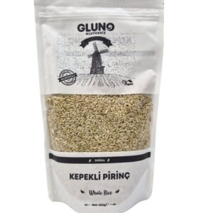Gluno Glutensiz Kepekli Pirinç 500 g