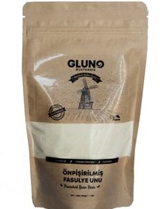 Gluno Glutensiz Ön Pişirilmiş Kurufasulye Unu 250 g
