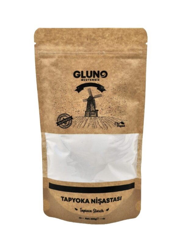 Gluno Glutensiz Tapyoka Nişastası 200 g
