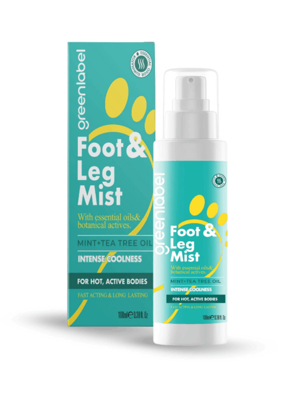 Greenlabel Nane ve Çay Ağacı İçeren Ferahlatıcı ve Nemlendirici Koku Giderici Ayak Spreyi 100 mL x 12 Adet