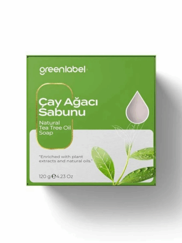 Greenlabel Doğal Çay Ağacı Sabunu 120 g x 12 Adet