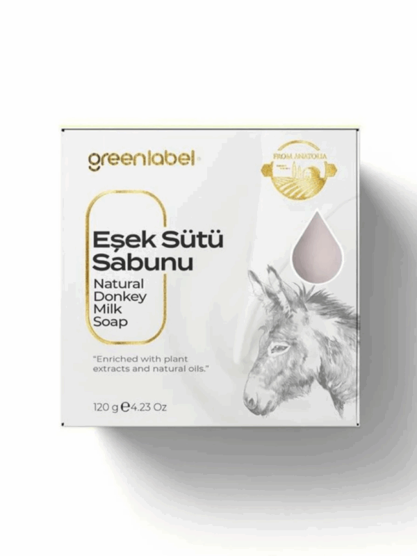 Greenlabel Doğal Eşek Sütü Sabunu 120 g x 12 Adet