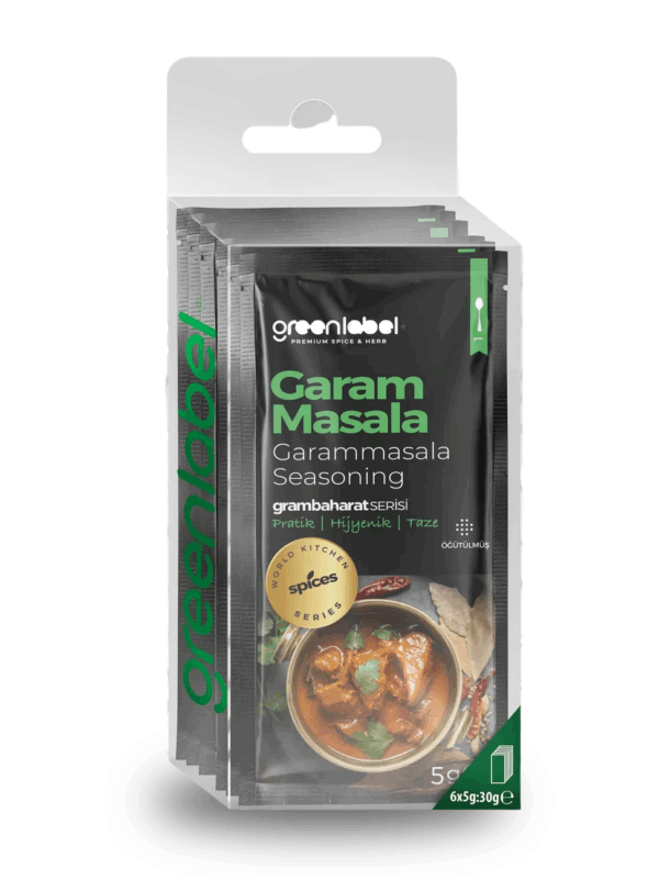 Greenlabel Gram Baharat Garam Masala 5 g 6'lı Paket x 12 Adet