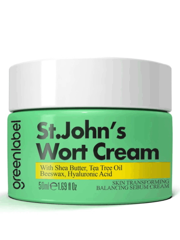 Greenlabel Kantaron Yağı Özlü Onarıcı ve Yenileyici Krem 50 mL x 12 Adet