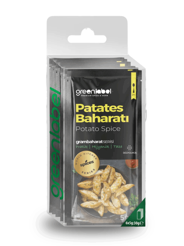 Greenlabel Gram Baharat Patates Baharatı 5 g 6'lı Paket x 12 Adet