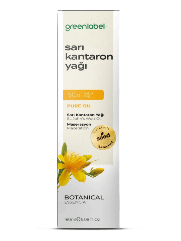 Greenlabel Sarı Kantaron Yağı 180 mL x 12 Adet