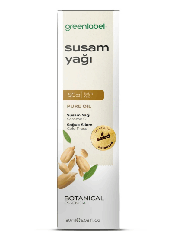 Greenlabel Susam Yağı 180 mL x 12 Adet