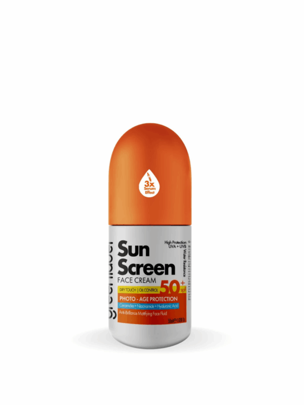 Greenlabel Sun Screen Face Cream Güneş Kremi Yüz Kremi 50 mL x 12 Adet