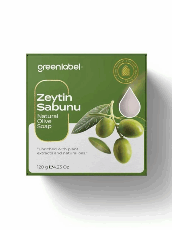 Greenlabel Doğal Zeytinyağlı Sabun 120 g x 12 Adet