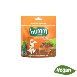 Humm Organic Glutensiz Vegan Havuçlu Tarçınlı Kek 30 g
