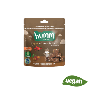 Humm Organic Glutensiz Vegan Kakaolu Fındıklı Kek 30 g