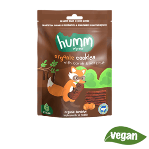 Humm Organic Vegan Keçiboynuzlu Fındıklı Kurabiye 55 g