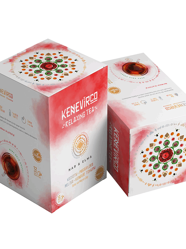 KenevirCo Nar ve Elmalı Kenevir Tohumu Çayı 24 g x 20 Adet