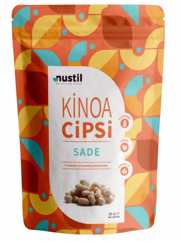 Nustil Glutensiz Kinoa Cipsi 35 g x 12 Adet