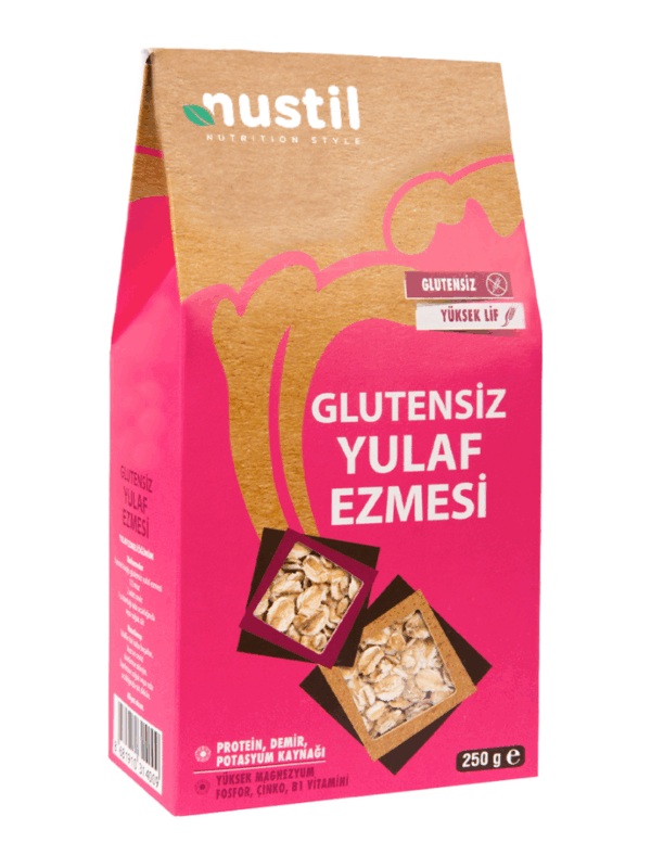 Nustil Glutensiz Yulaf Ezmesi 250 g x 6 Adet