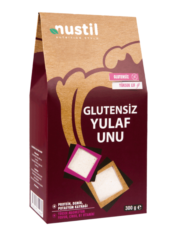Nustil Glutensiz Yulaf Unu 300 g x 6 Adet