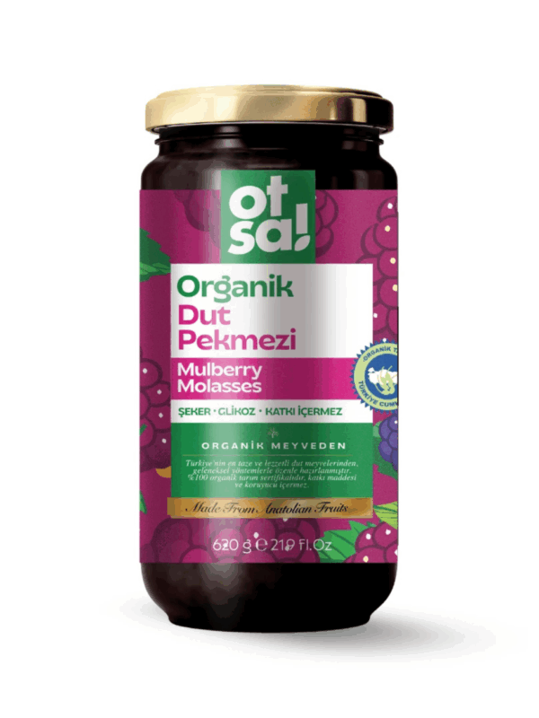 Otsa Organik Dut Pekmezi 620 g x 12 Adet