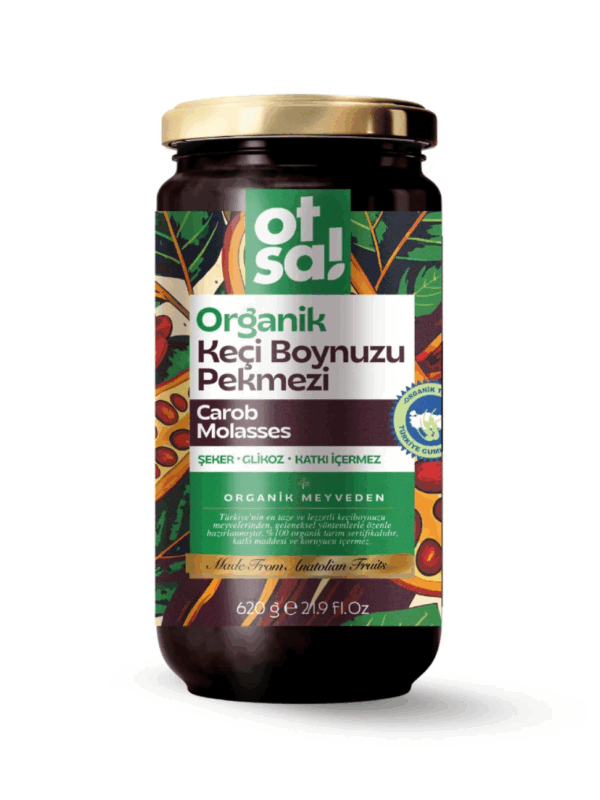 Otsa Organik Keçiboynuzu Pekmezi 620 g x 12 Adet