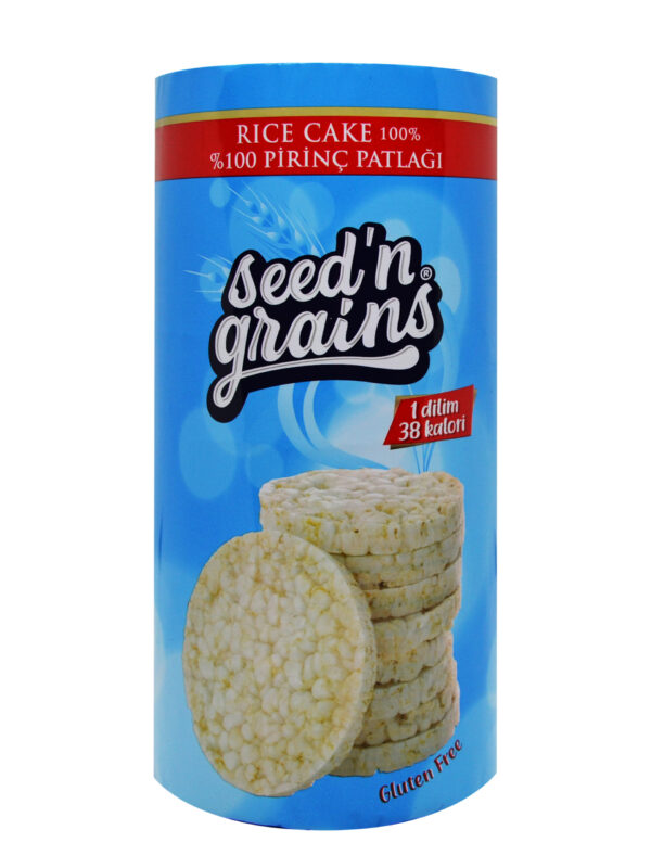 Seed'n Grains %100 Rice Cake 135 g x 6 Adet