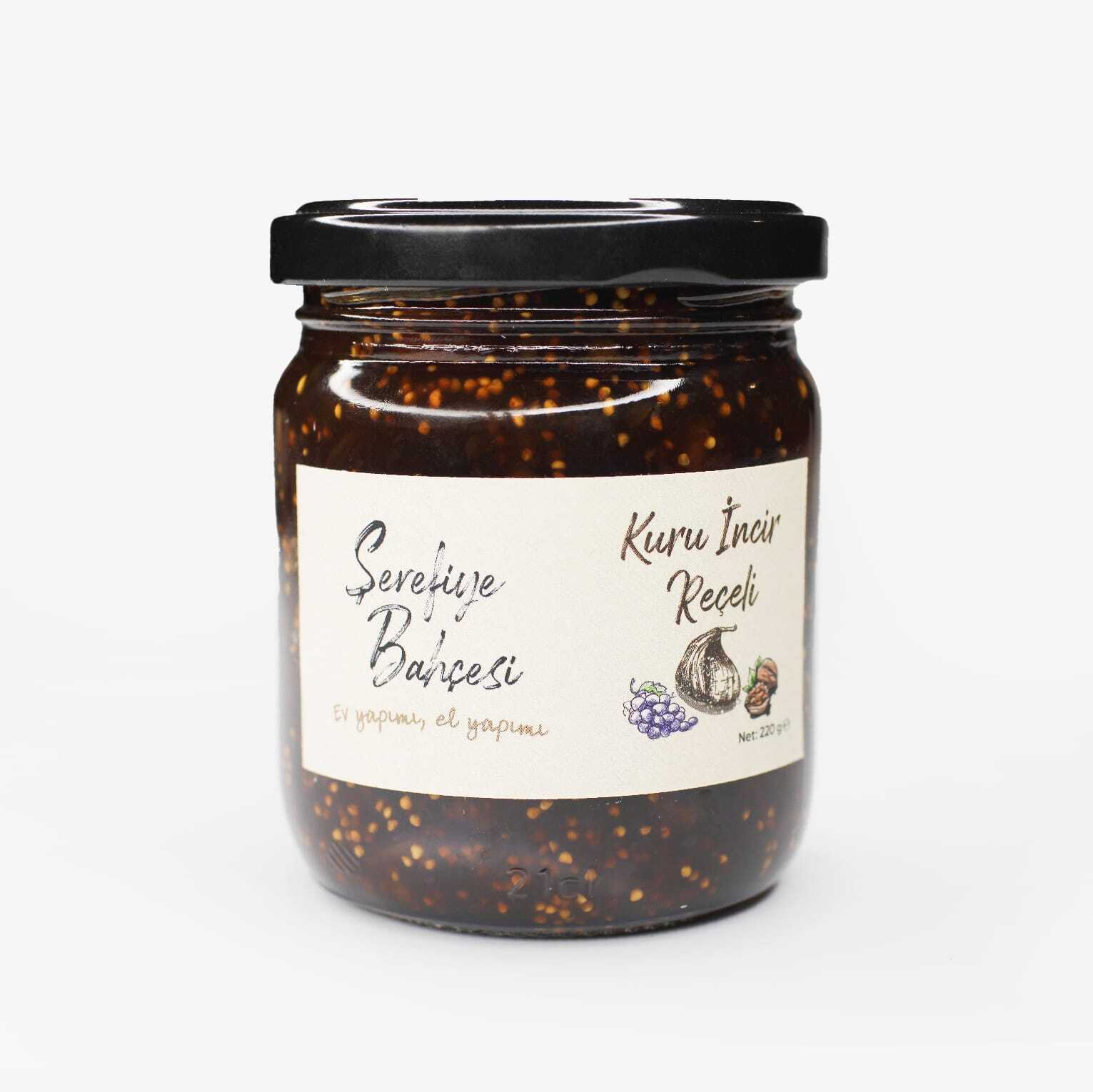 Şerefiye Bahçesi Kuru İncir Reçeli 210 g