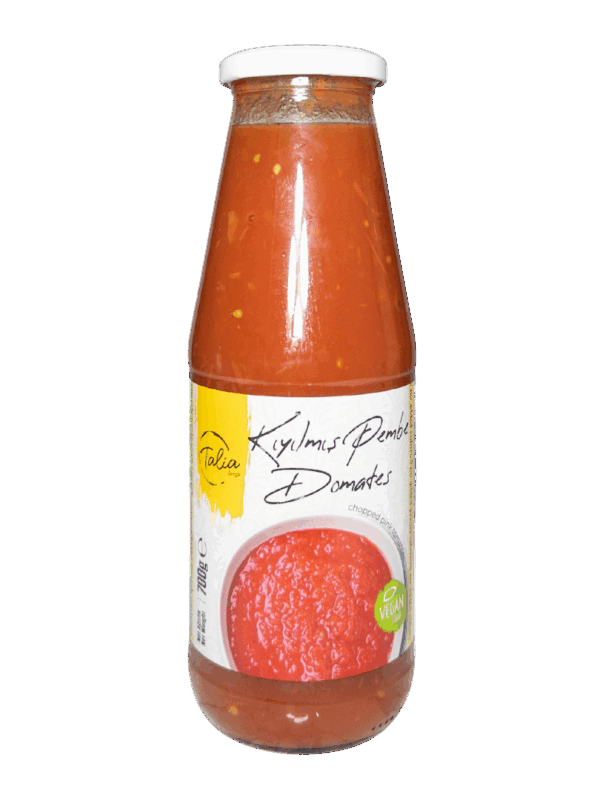 Talia Kıyılmış Pembe Domates 700 g x 6 Adet