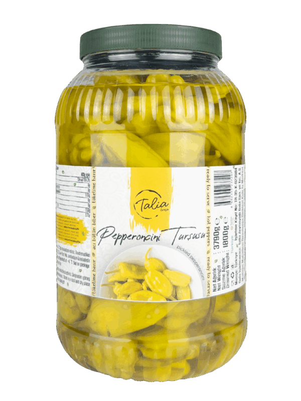 Talia Pepperoncini Biber Turşusu 3790 g x 4 Adet