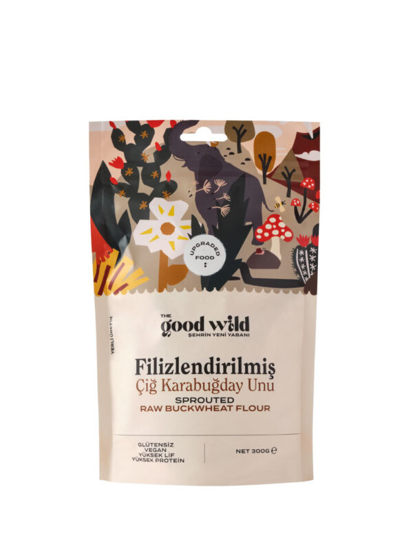 The Good Wild Filizlendirilmiş Çiğ Karabuğday Unu 300 g