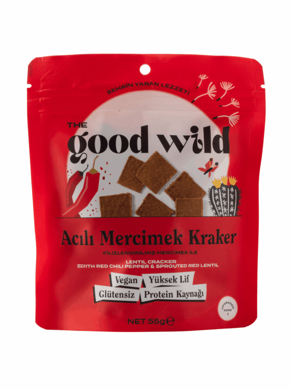 The Good Wild Acılı Mercimek Kraker 55 g