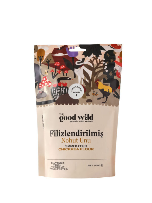 The Good Wild Filizlendirilmiş Nohut Unu 300 g