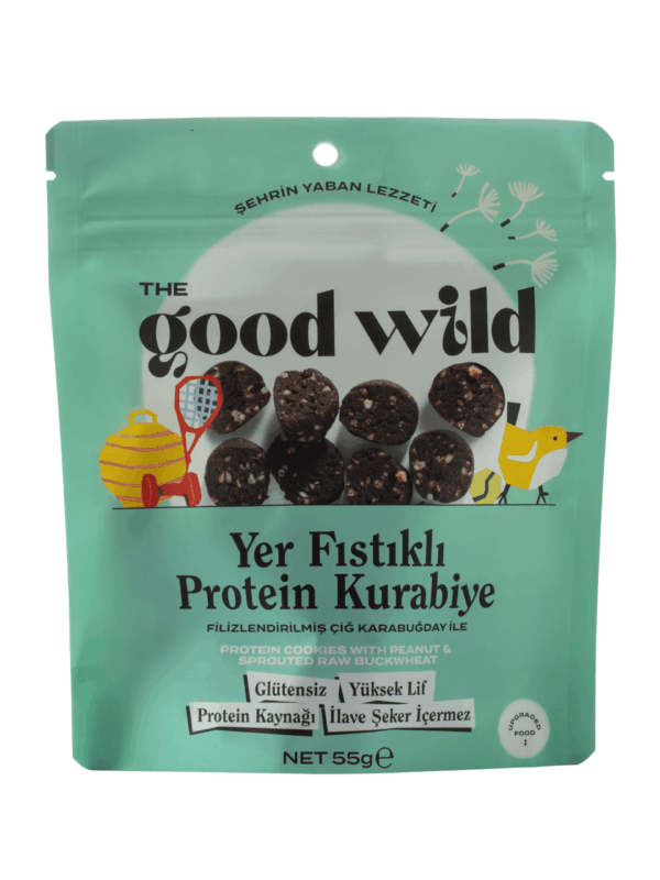 The Good Wild Yer Fıstıklı Protein Kurabiye 55 g