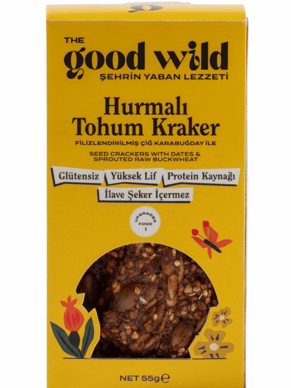 The Good Wild Hurmalı Tohum Kraker 55 g